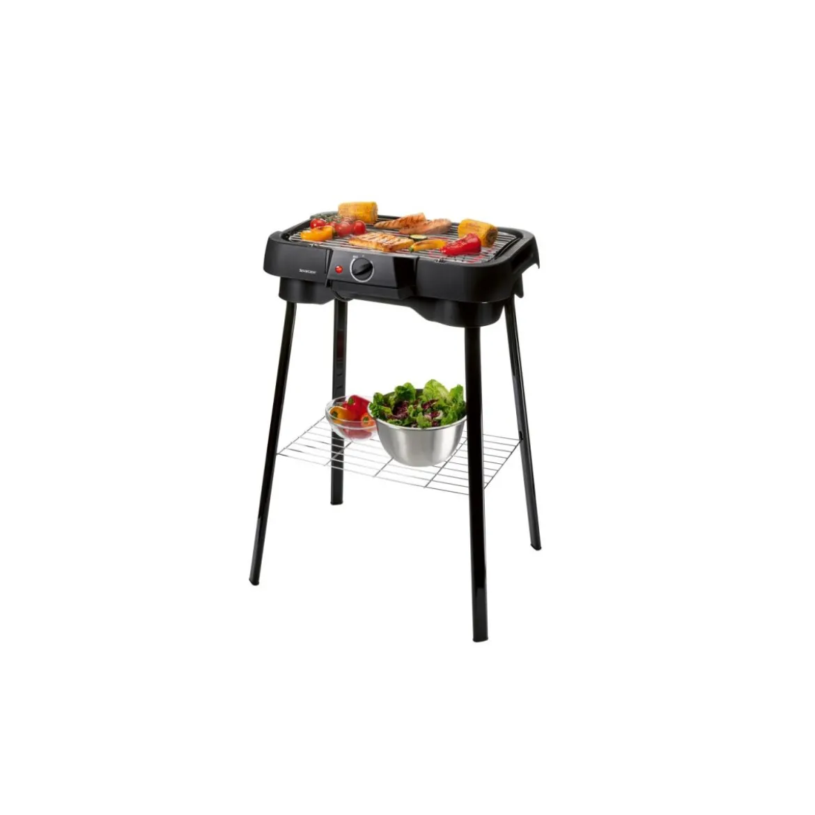 SILVERCREST® KITCHEN TOOLS Elektro-Tisch-und-Stand-Grill STGES 2000 A1, mit stufenloser Temperatureinstellung - B-Ware