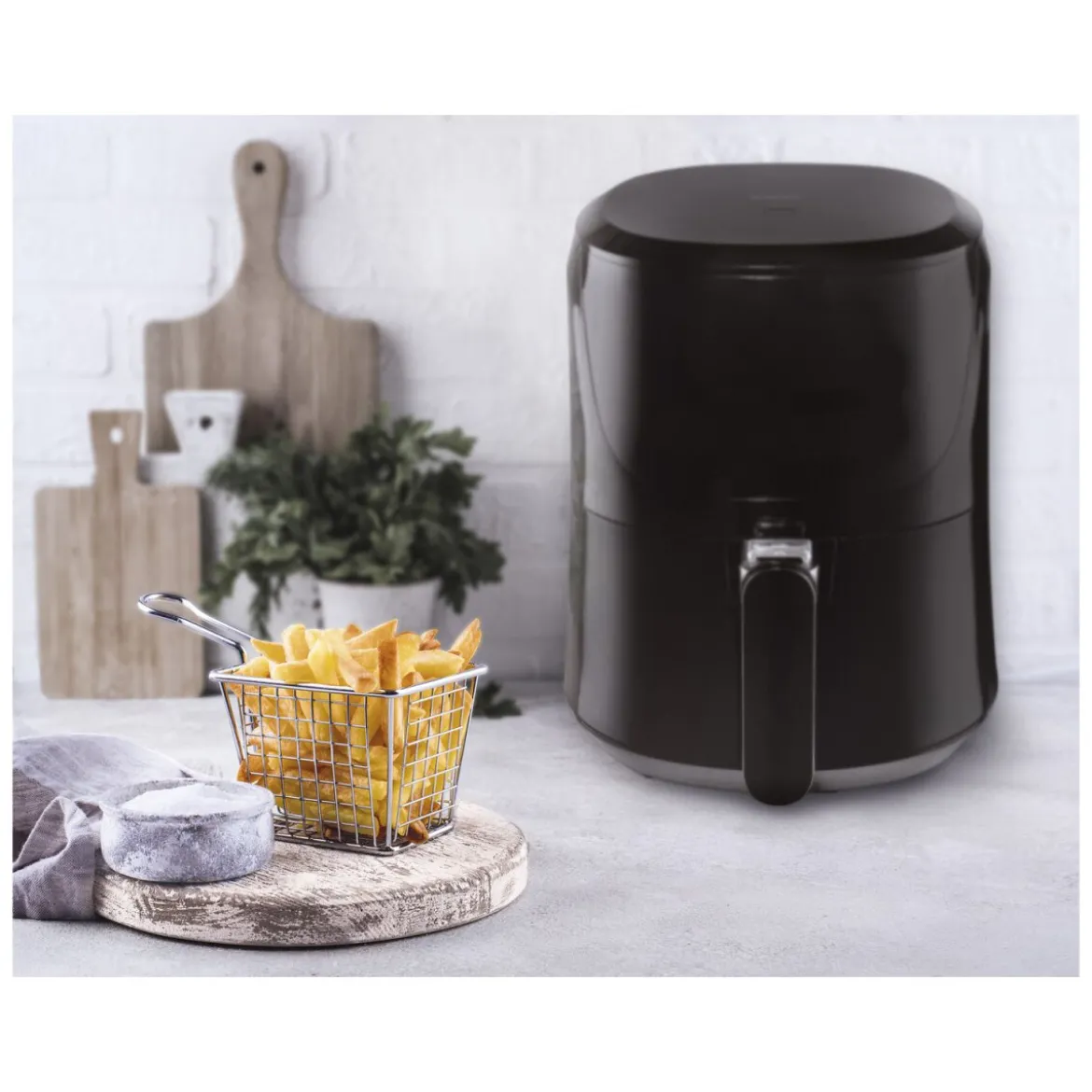 SILVERCREST® KITCHEN TOOLS Heißluftfritteuse Digital »SHFD 1500 B1«, 1300-1500 W - B-Ware neuwertig