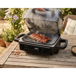 SILVERCREST® KITCHEN TOOLS Heißluftfritteuse mit Grill- und Räucherfunktion »SHLFS 2200 A1«, 2200 W, 3,8 l - B-Ware