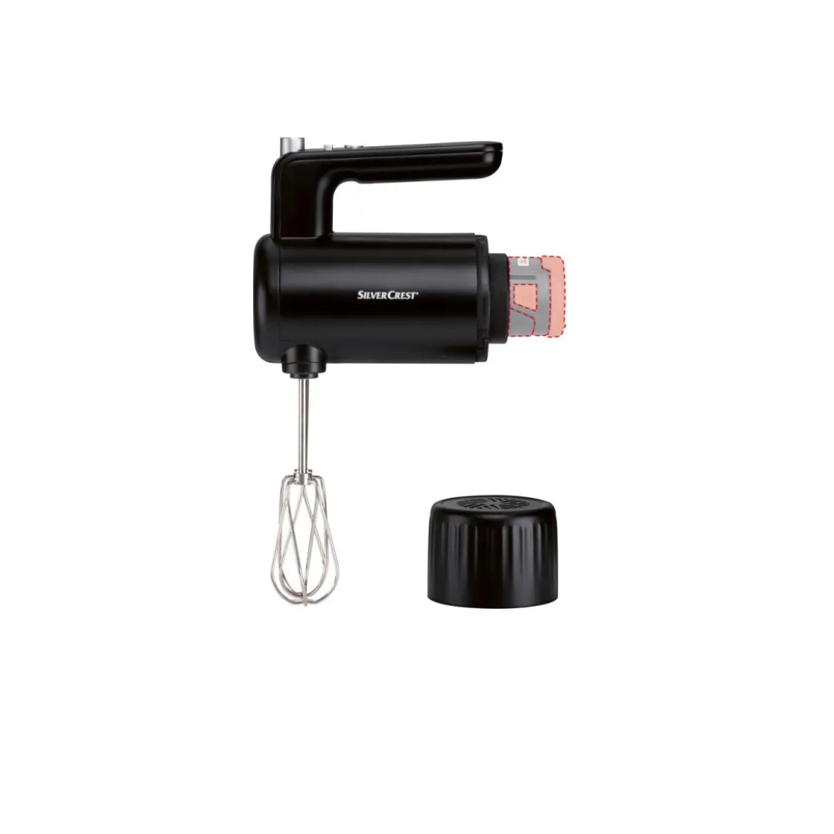 SILVERCREST® KITCHEN TOOLS »HMA12A1« Akku-Handmixer, 12 V, schwarz - B-Ware