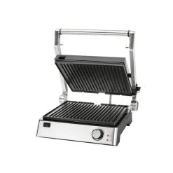 SILVERCREST® KITCHEN TOOLS Kontaktgrill SKGE 2000 D3, 180° aufklappbar - B-Ware