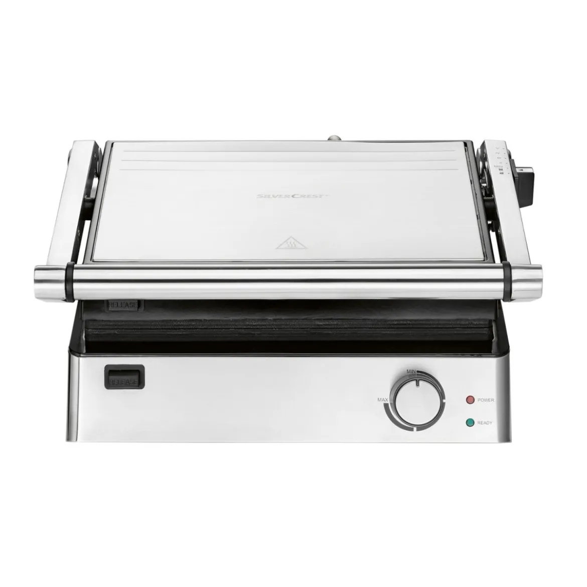 SILVERCREST® KITCHEN TOOLS Kontaktgrill SKGE 2000 D3, 180° aufklappbar - B-Ware
