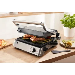 SILVERCREST® KITCHEN TOOLS Kontaktgrill SKGE 2000 D3, 180° aufklappbar - B-Ware