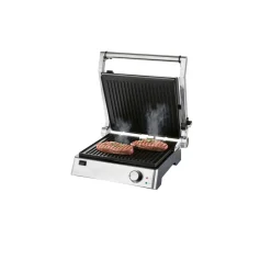 SILVERCREST® KITCHEN TOOLS Kontaktgrill SKGE 2000 D3, 180° aufklappbar - B-Ware