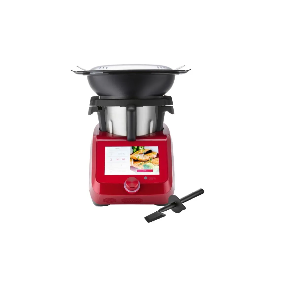 SILVERCREST® KITCHEN TOOLS Monsieur Cuisine smart SKMS 1200 B2, rot - B-Ware neuwertig