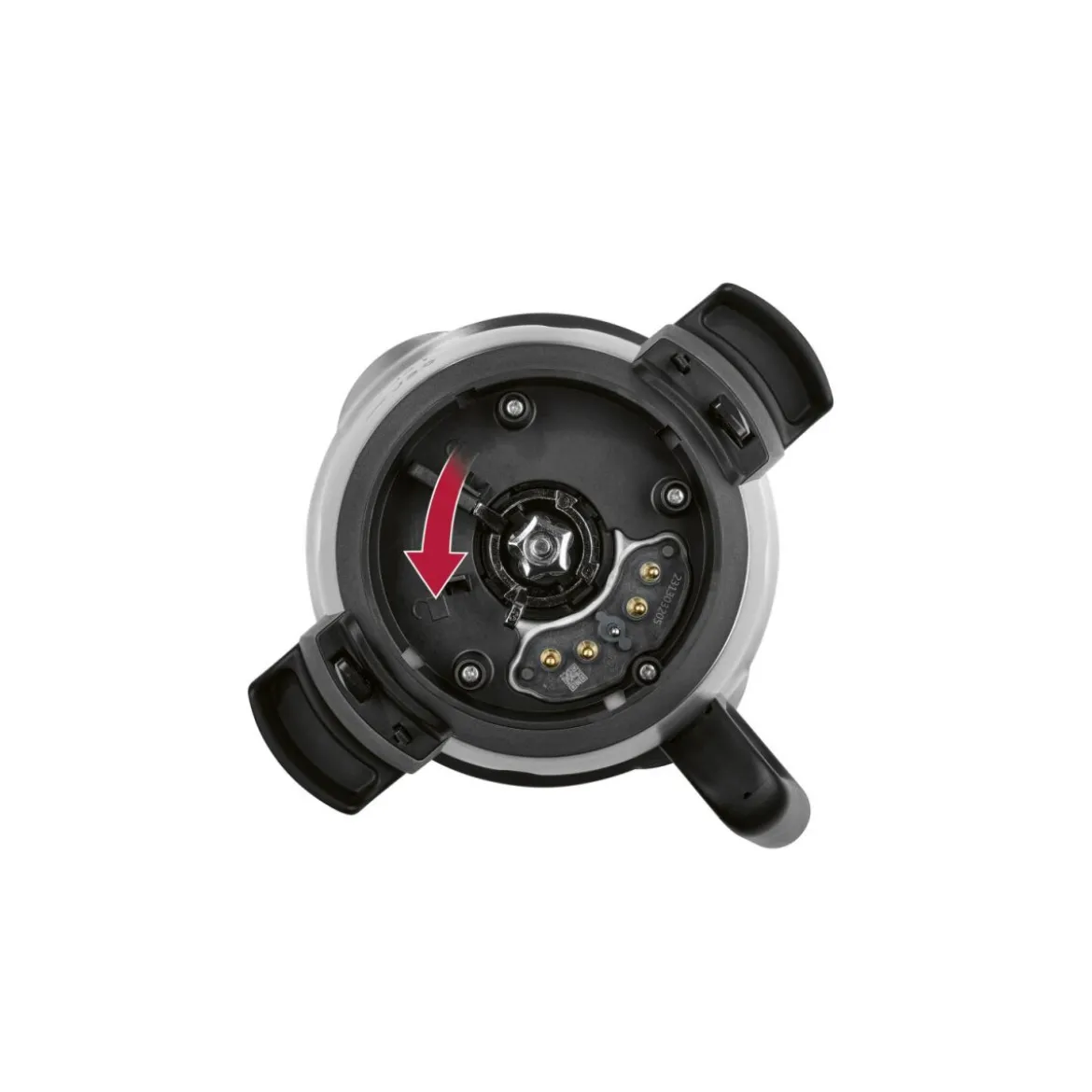 SILVERCREST® KITCHEN TOOLS Monsieur Cuisine smart SKMS 1200 B2, rot - B-Ware neuwertig