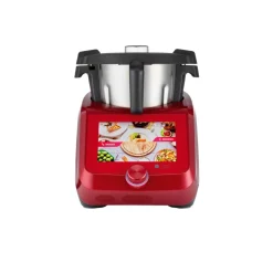 SILVERCREST® KITCHEN TOOLS Monsieur Cuisine smart SKMS 1200 B2, rot - B-Ware neuwertig