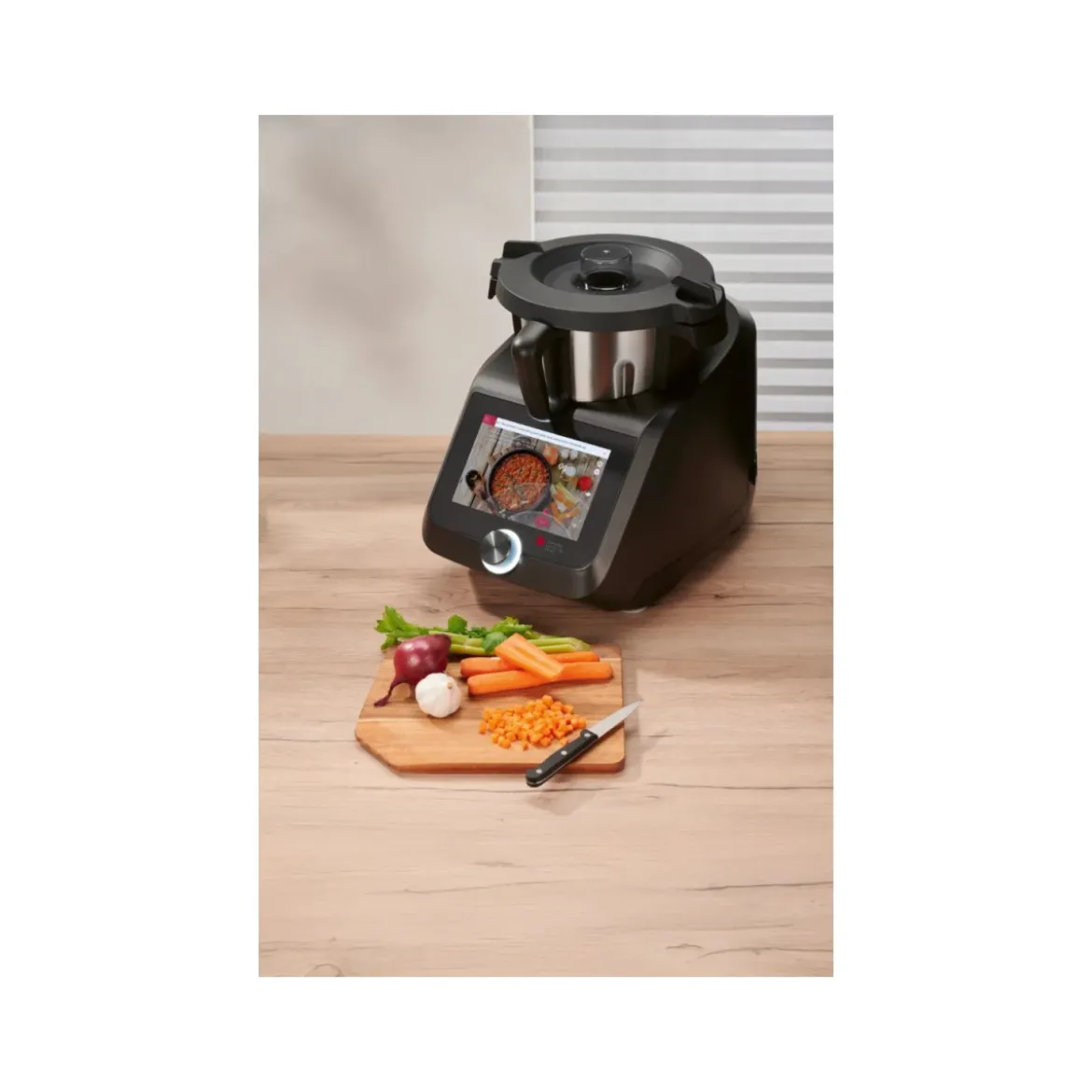 SILVERCREST® KITCHEN TOOLS Monsieur Cuisine smart SKMS 1200 C1, anthrazit - B-Ware