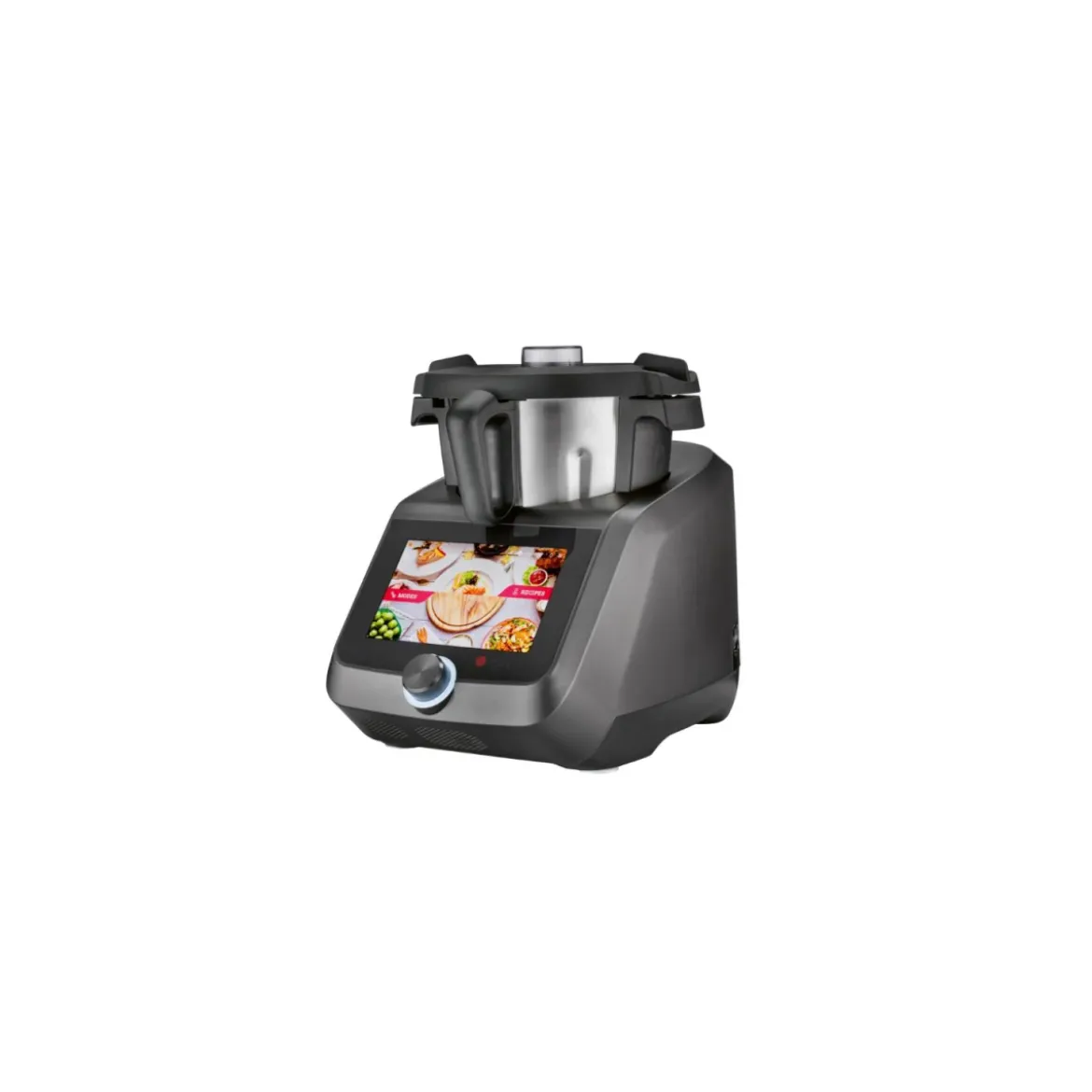SILVERCREST® KITCHEN TOOLS Monsieur Cuisine smart SKMS 1200 C1, anthrazit - B-Ware
