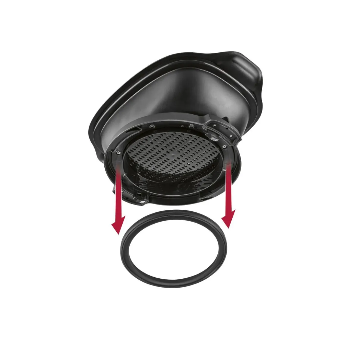 SILVERCREST® KITCHEN TOOLS Monsieur Cuisine smart SKMS 1200 C1, anthrazit - B-Ware