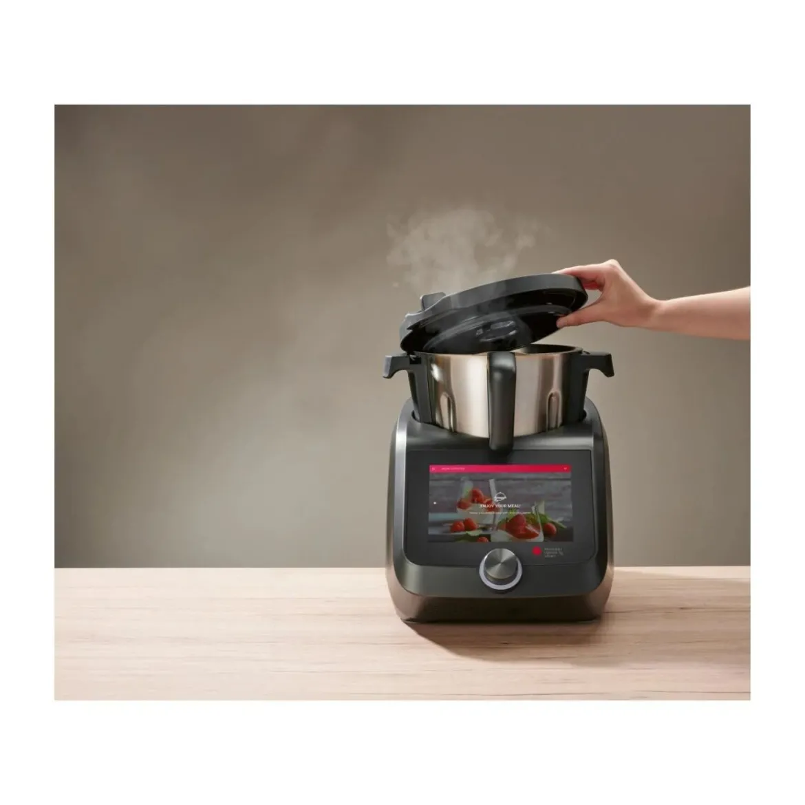 SILVERCREST® KITCHEN TOOLS Monsieur Cuisine smart SKMS 1200 C1, anthrazit - B-Ware