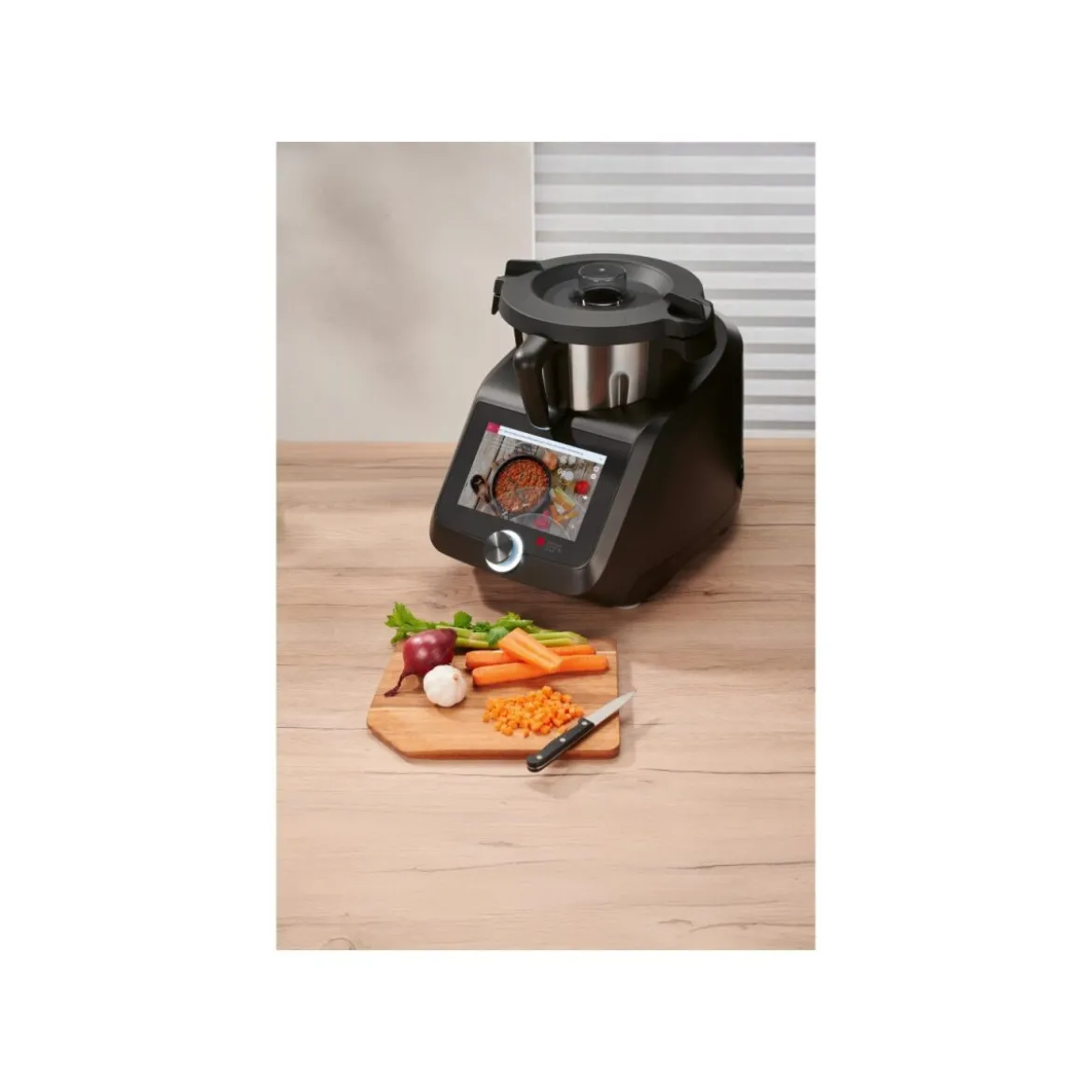 SILVERCREST® KITCHEN TOOLS Monsieur Cuisine smart SKMS 1200 C1, anthrazit - B-Ware