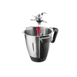 SILVERCREST® KITCHEN TOOLS Monsieur Cuisine smart SKMS 1200 C1, anthrazit - B-Ware