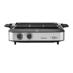 SILVERCREST® KITCHEN TOOLS Multifunktionsgrill SMEG 1600 A1, mit Kebabfunktion - B-Ware neuwertig