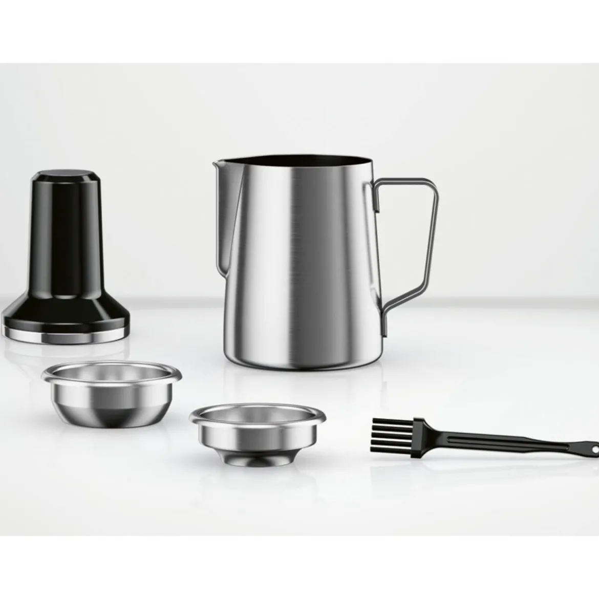 SILVERCREST® KITCHEN TOOLS Profi-Siebträgermaschine SSMP 1770 A2, mit integriertem Mahlwerk - B-Ware gut