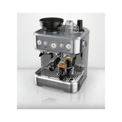 SILVERCREST® KITCHEN TOOLS Profi-Siebträgermaschine SSMP 1770 A2, mit integriertem Mahlwerk - B-Ware gut