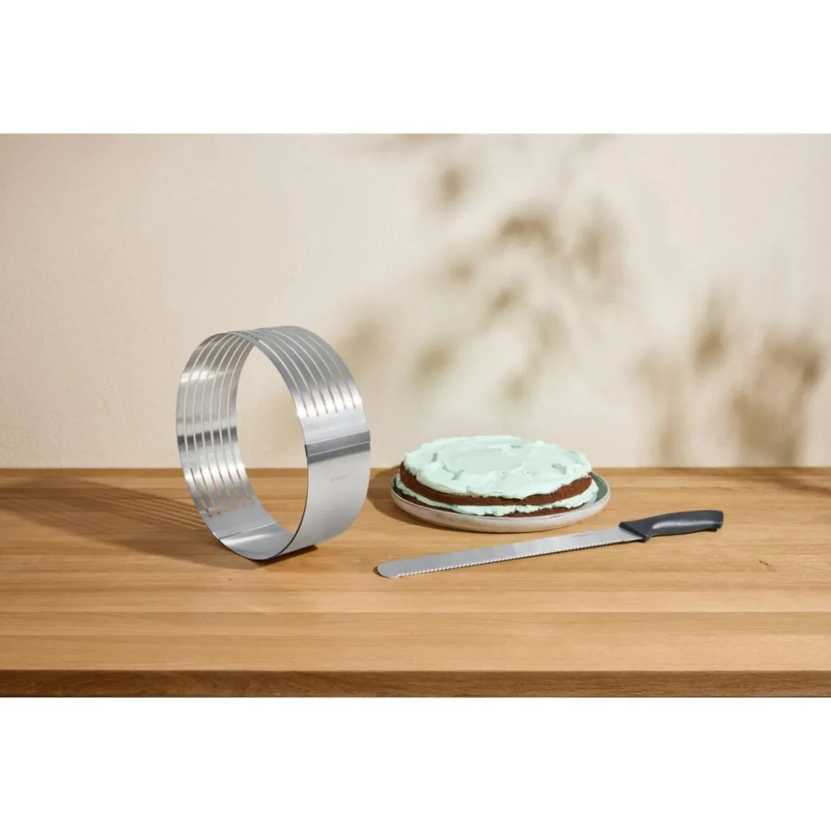 SILVERCREST® Kuchenheber / Tortenboden-Schneidhilfe - B-Ware