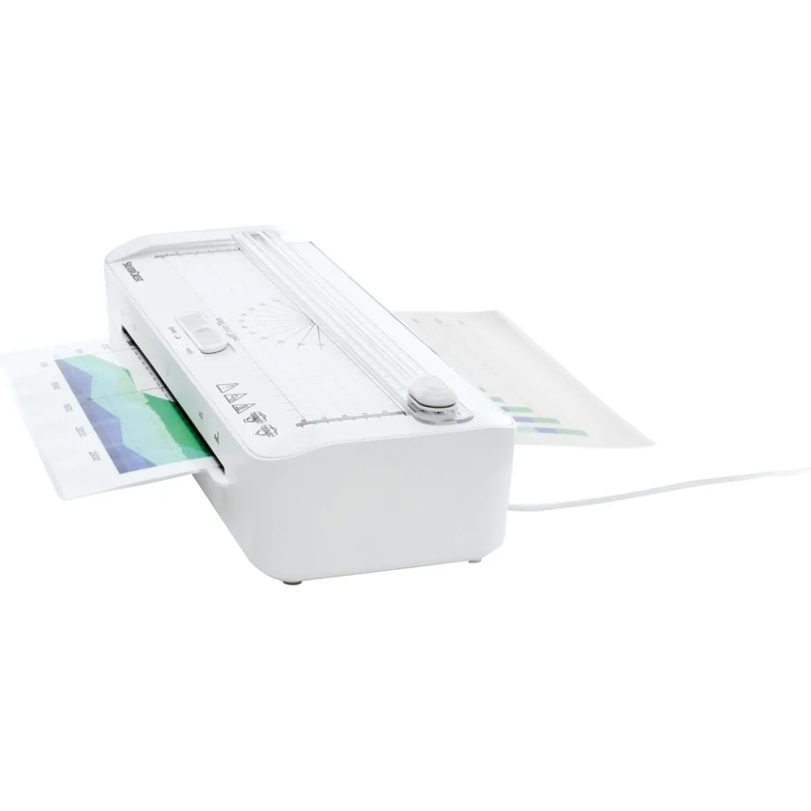 SILVERCREST® Laminiergerät A4 SLG 380 D3, weiß - B-Ware sehr gut