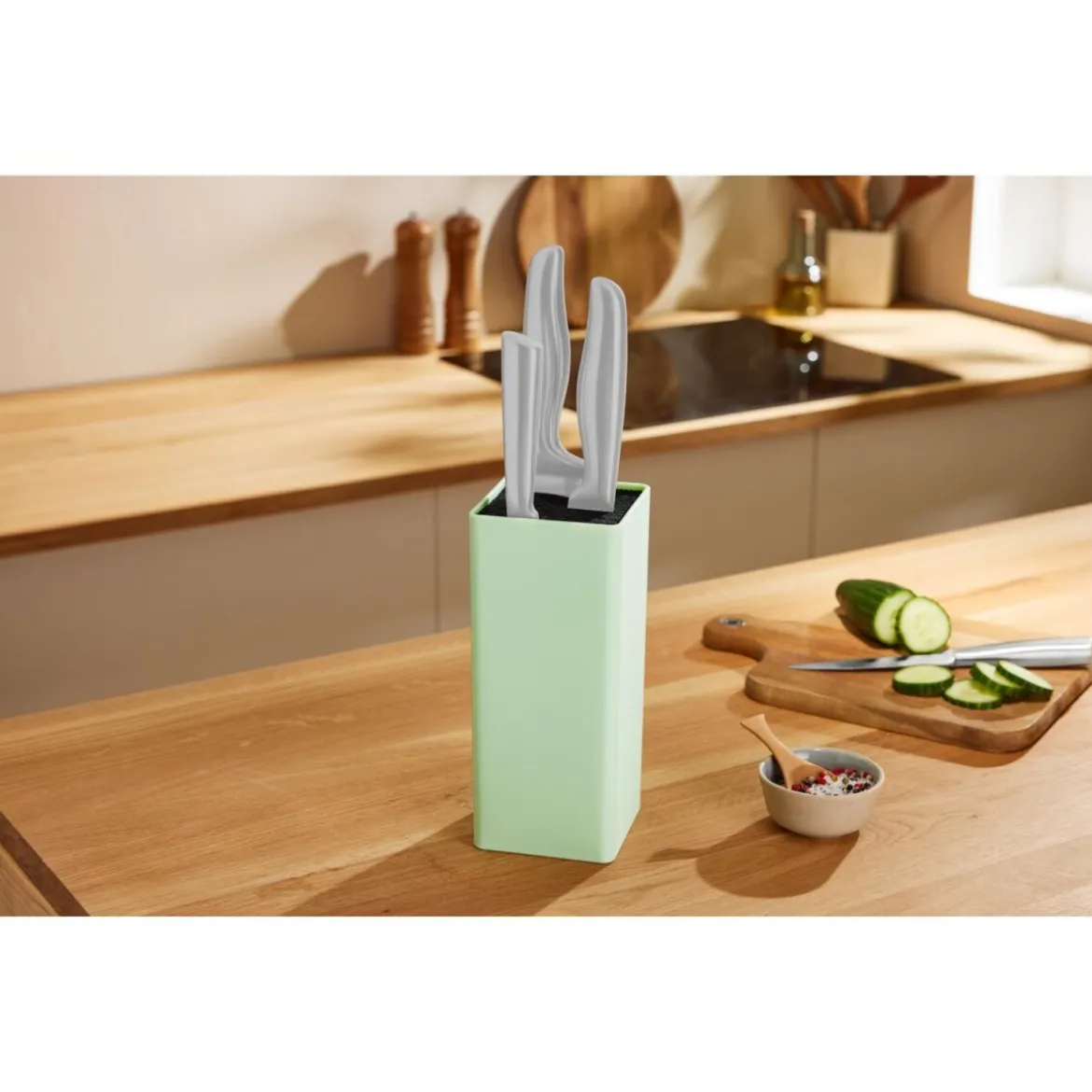 SILVERCREST® Messerblock Pastell - B-Ware