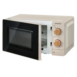 SILVERCREST® Mikrowelle, beige - B-Ware neuwertig