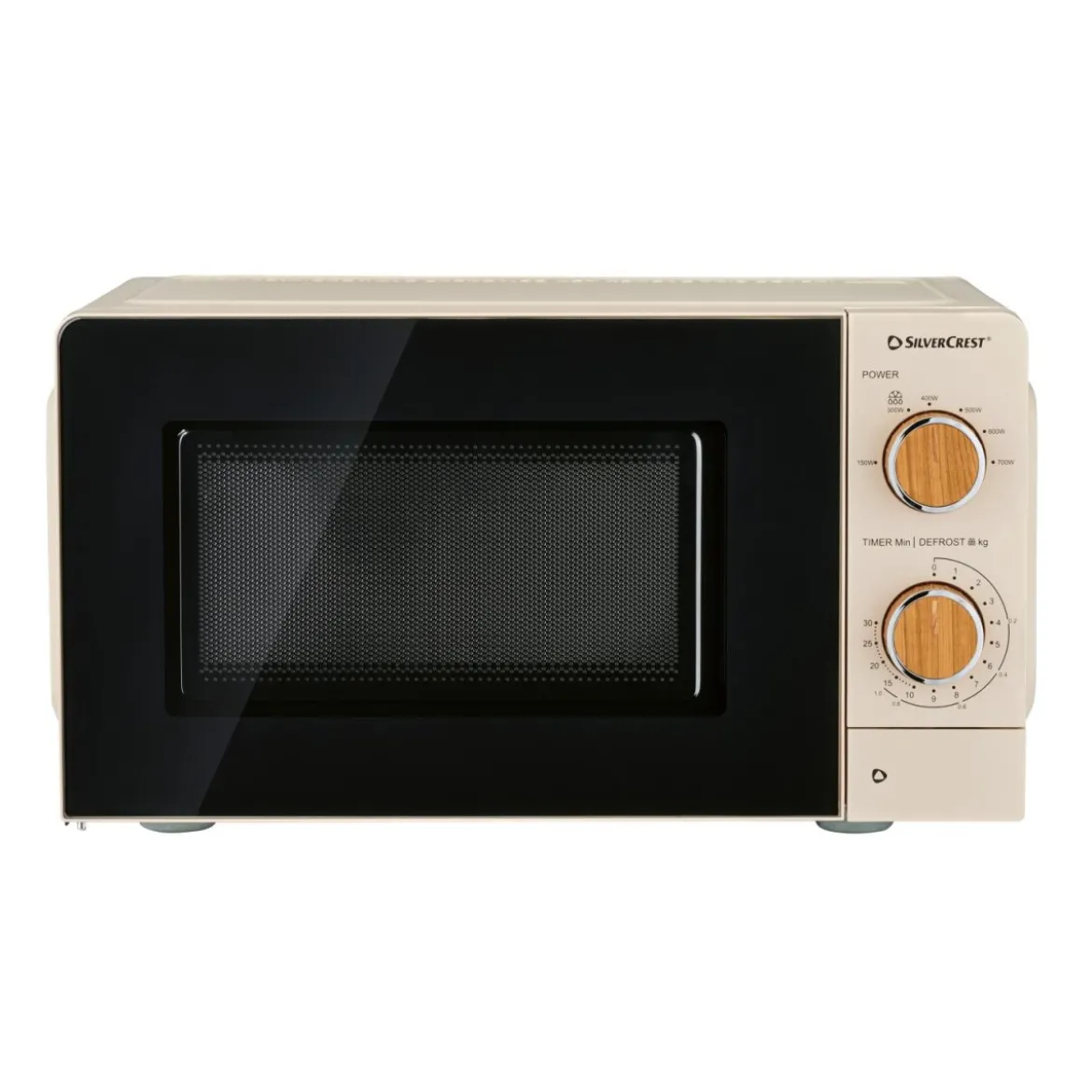 SILVERCREST® Mikrowelle, beige - B-Ware neuwertig
