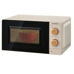 SILVERCREST® Mikrowelle, beige - B-Ware neuwertig