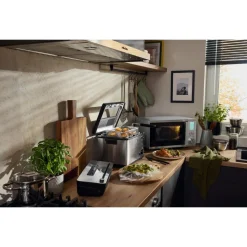 SILVERCREST® Mikrowelle Edelstahl 4 in 1 25L SMWEDS 900 A1 - B-Ware neuwertig