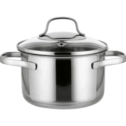 SILVERCREST® Premium-Edelstahltopf, Ø 16 cm - B-Ware neuwertig