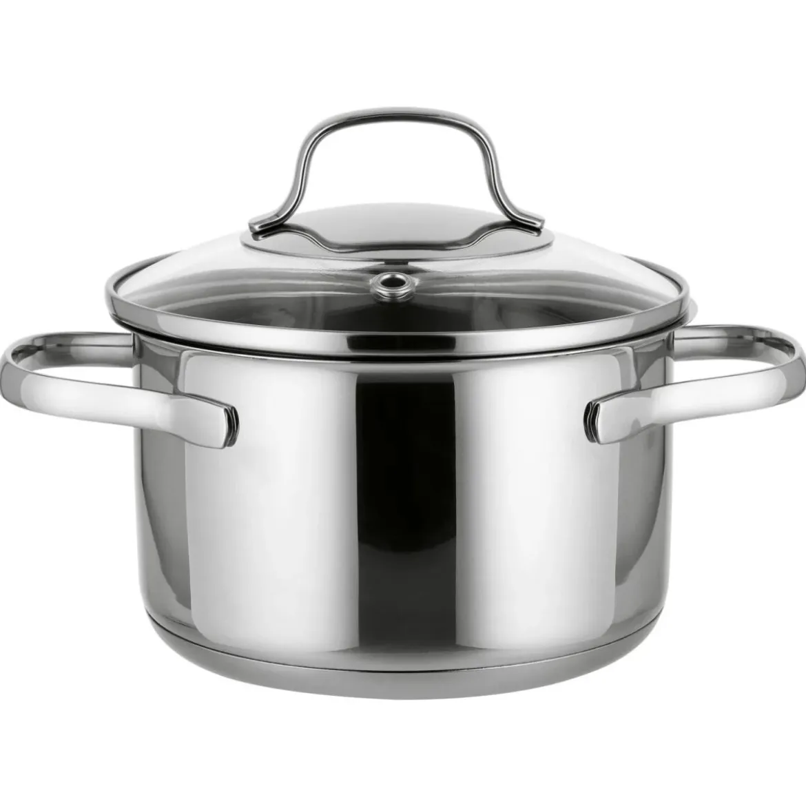 SILVERCREST® Premium-Edelstahltopf, Ø 16 cm - B-Ware neuwertig