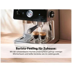 SILVERCREST® Premium-Espressomaschine »SEMST 1500 A1« - B-Ware