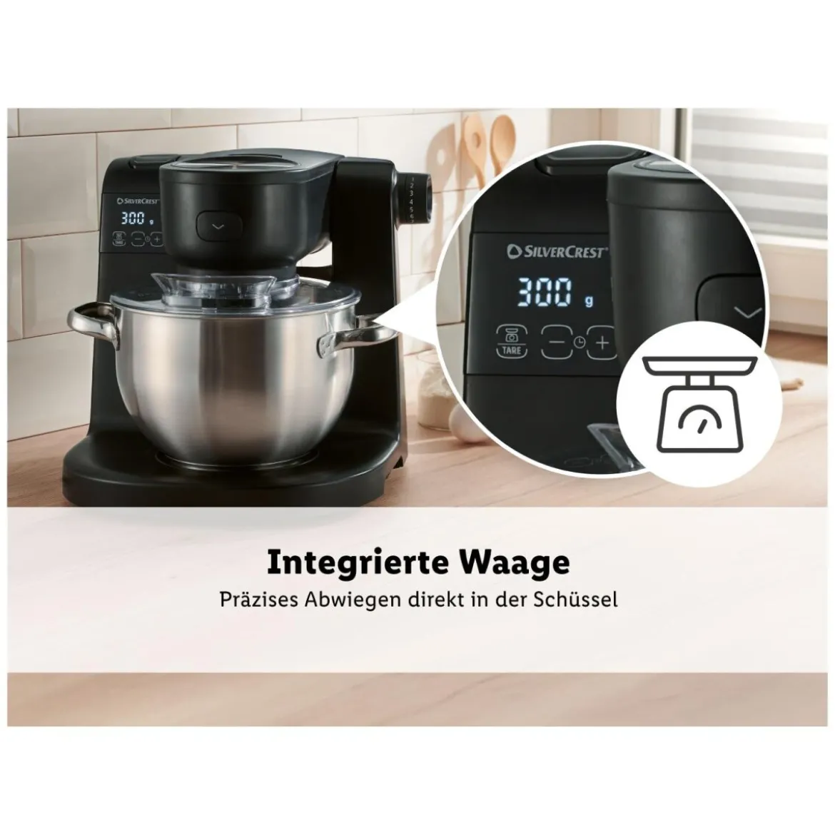 SILVERCREST® Premium-Küchenmaschine »SKMB 1000 A1« - B-Ware