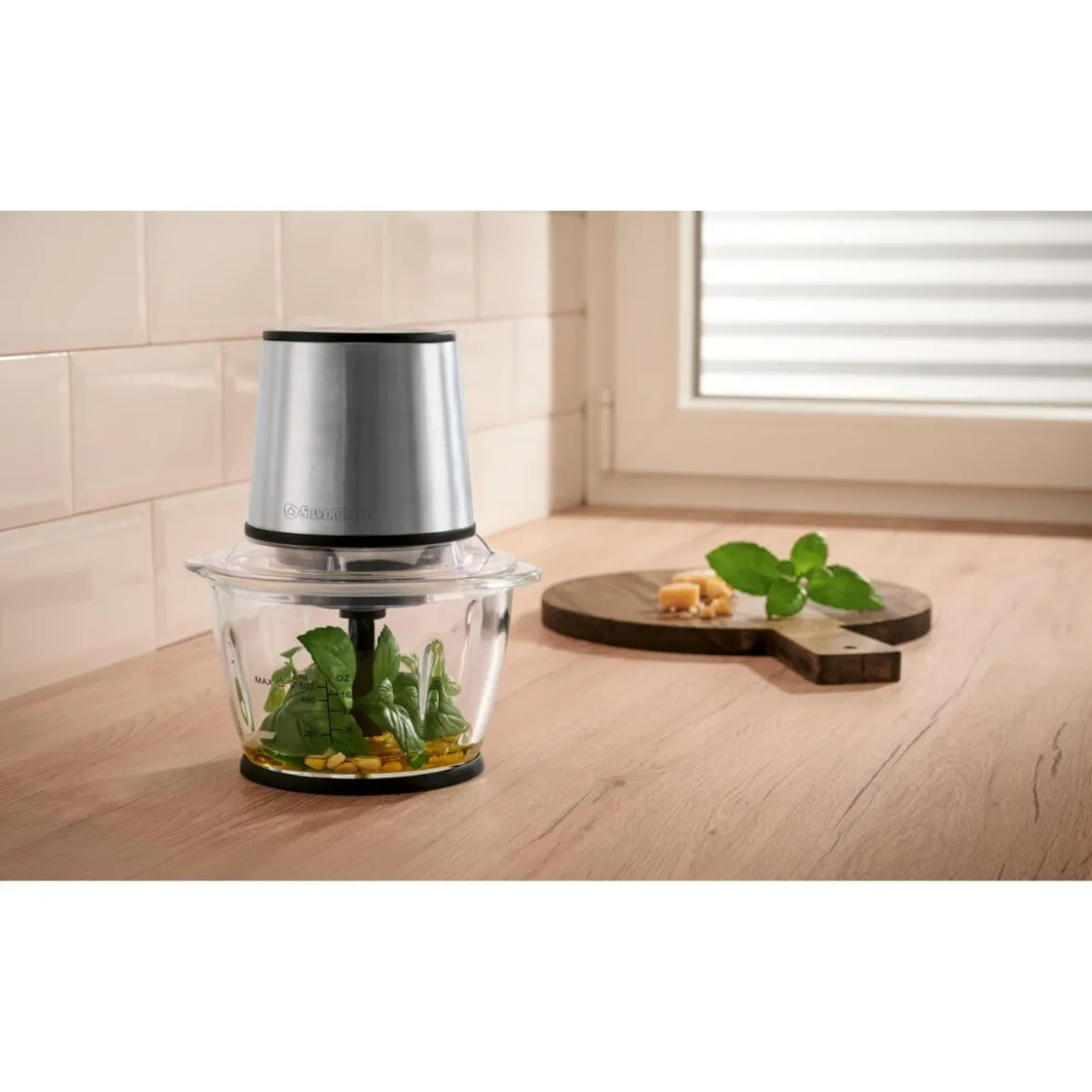 SILVERCREST® Premium-Multizerkleinerer, »SMZE 500 E1«, silber - B-Ware neuwertig