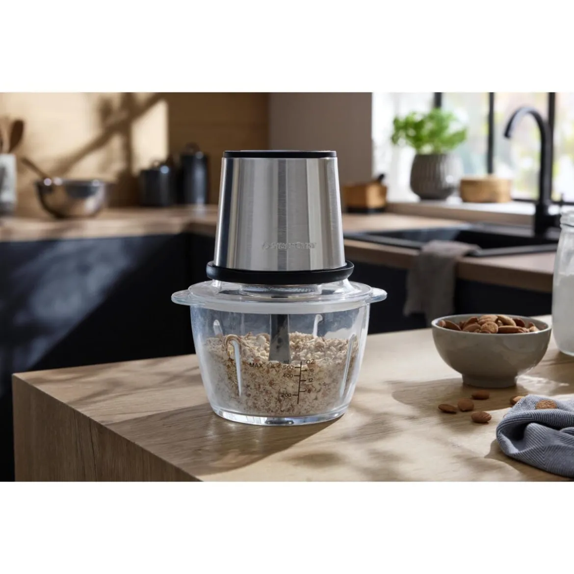 SILVERCREST® Premium-Multizerkleinerer, »SMZE 500 E1«, silber - B-Ware neuwertig