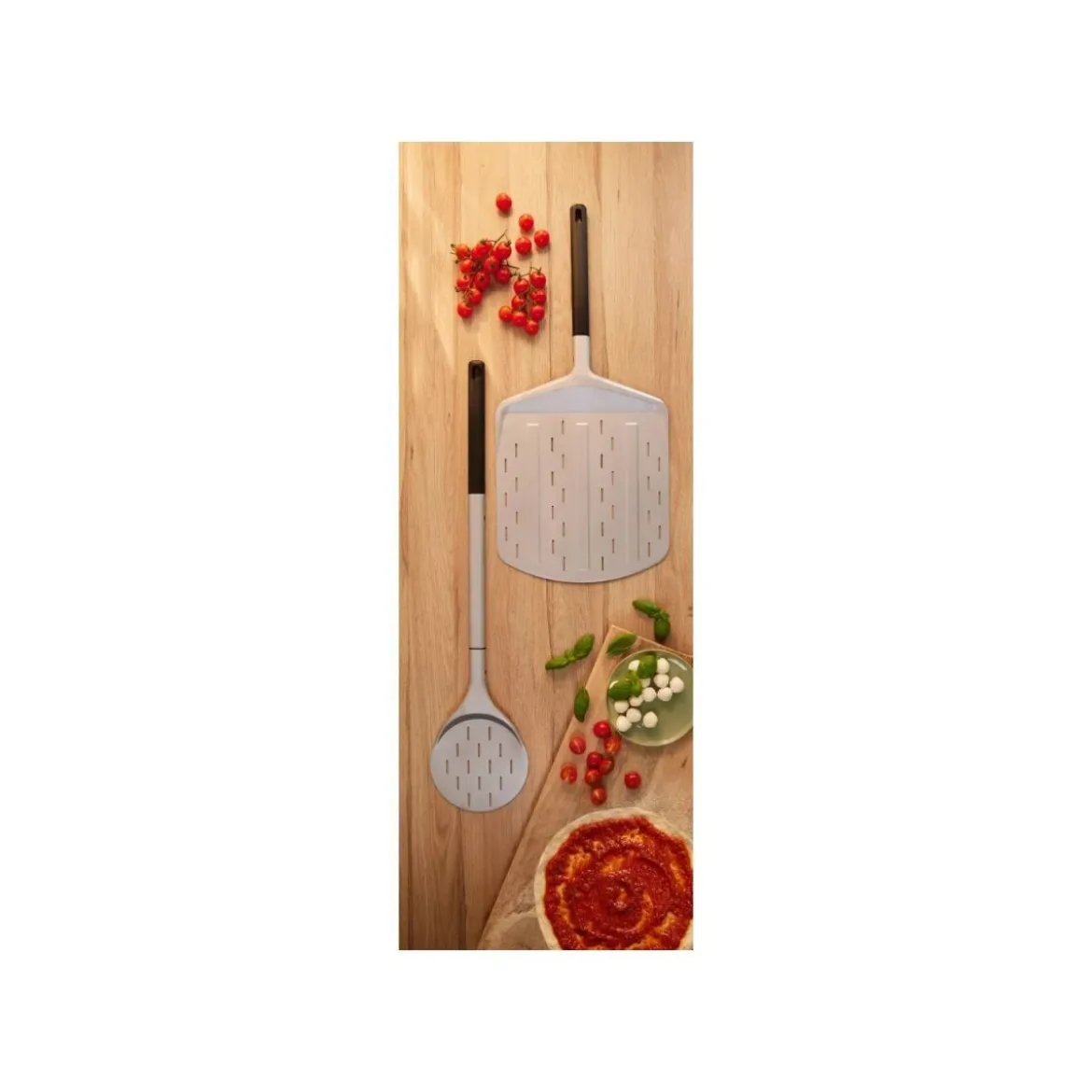 SILVERCREST® Premium Pizzaschieber-Set, 2-tlg. - B-Ware neuwertig