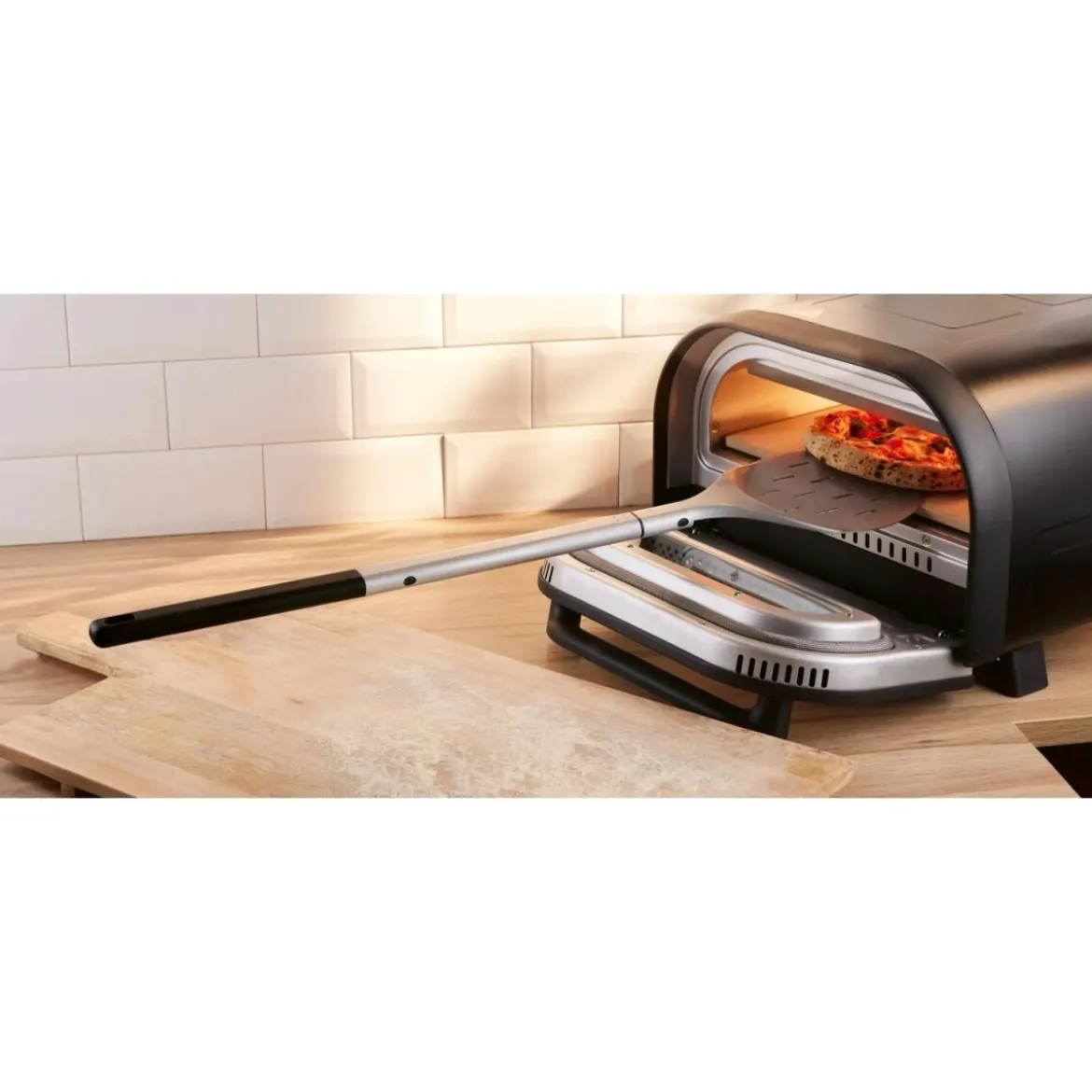 SILVERCREST® Premium Pizzaschieber-Set, 2-tlg. - B-Ware neuwertig