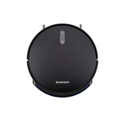 SILVERCREST® Saugroboter SSWR C2, mit Wischfunktion, schwarz - B-Ware