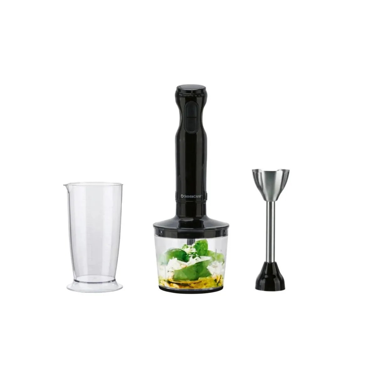 SILVERCREST® Stabmixer-Set Kunststoff »SSMS 600 G7«, 4-teilig - B-Ware