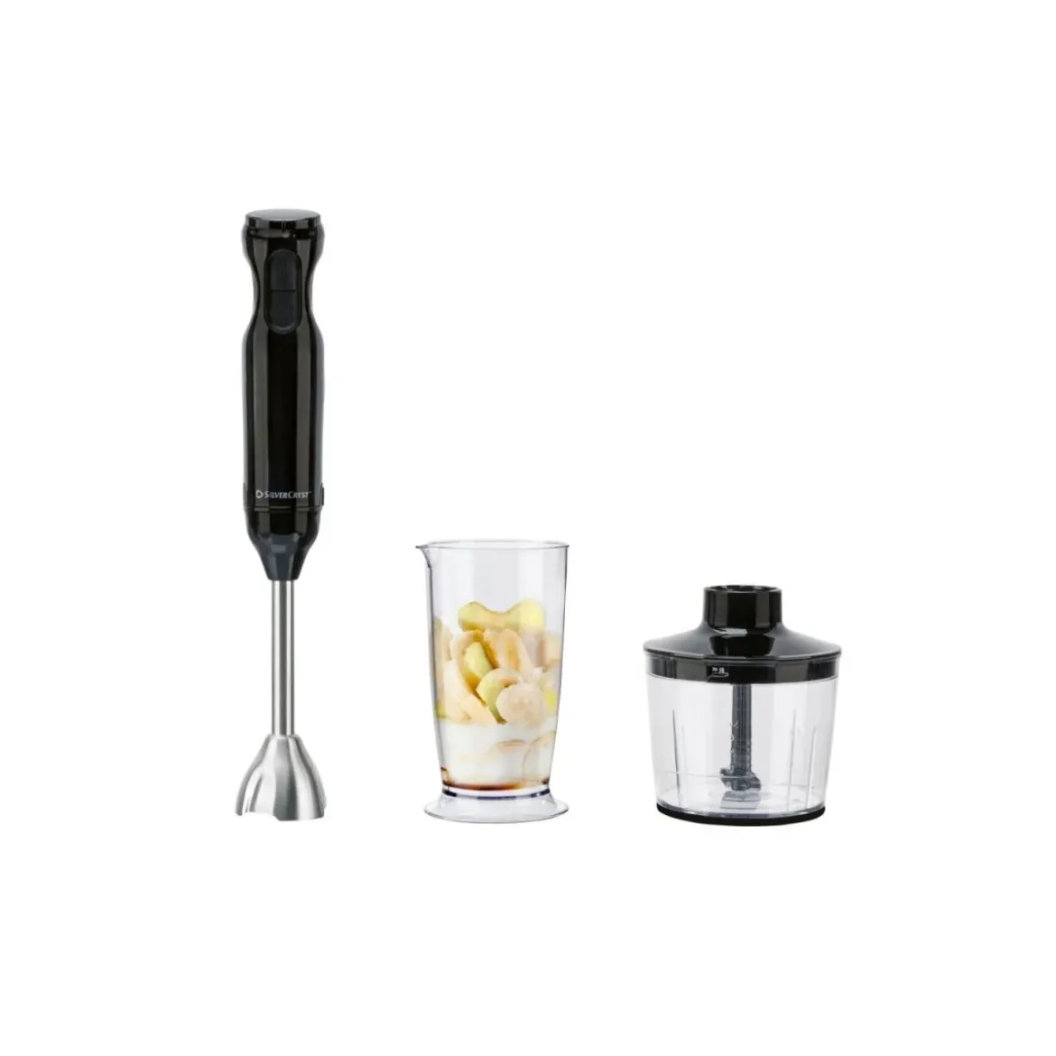 SILVERCREST® Stabmixer-Set Kunststoff »SSMS 600 G7«, 4-teilig - B-Ware