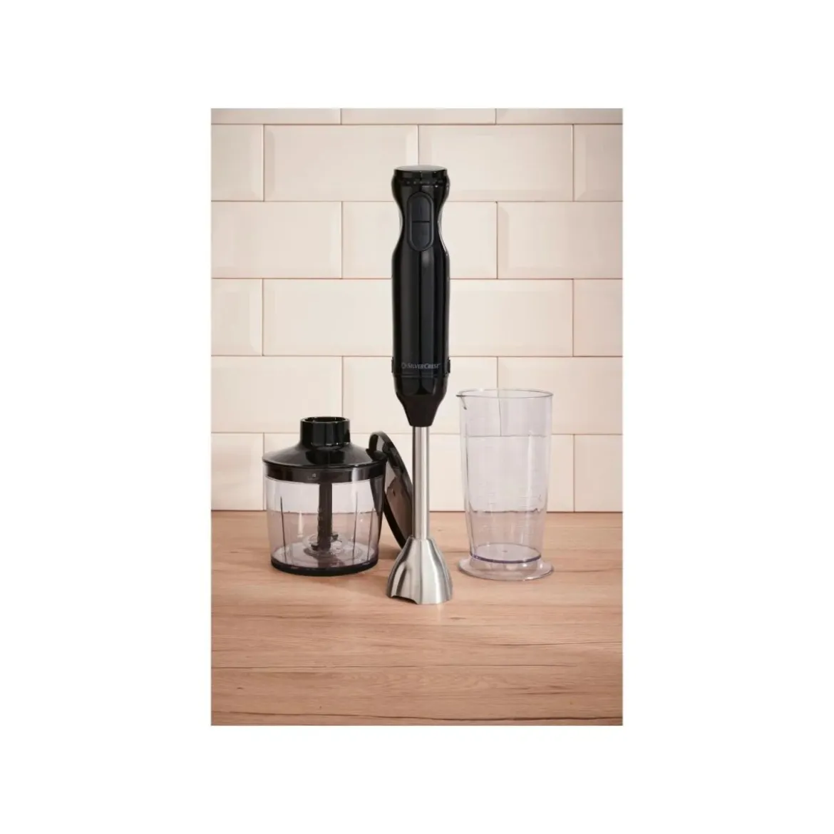SILVERCREST® Stabmixer-Set Kunststoff »SSMS 600 G7«, 4-teilig - B-Ware