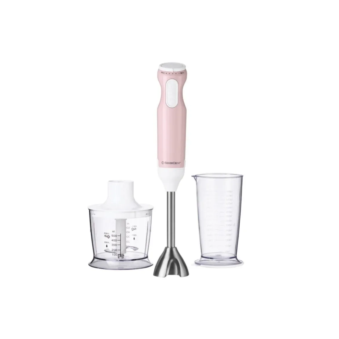 SILVERCREST® Stabmixer-Set SSMS 600 G1, 4-teilig - B-Ware