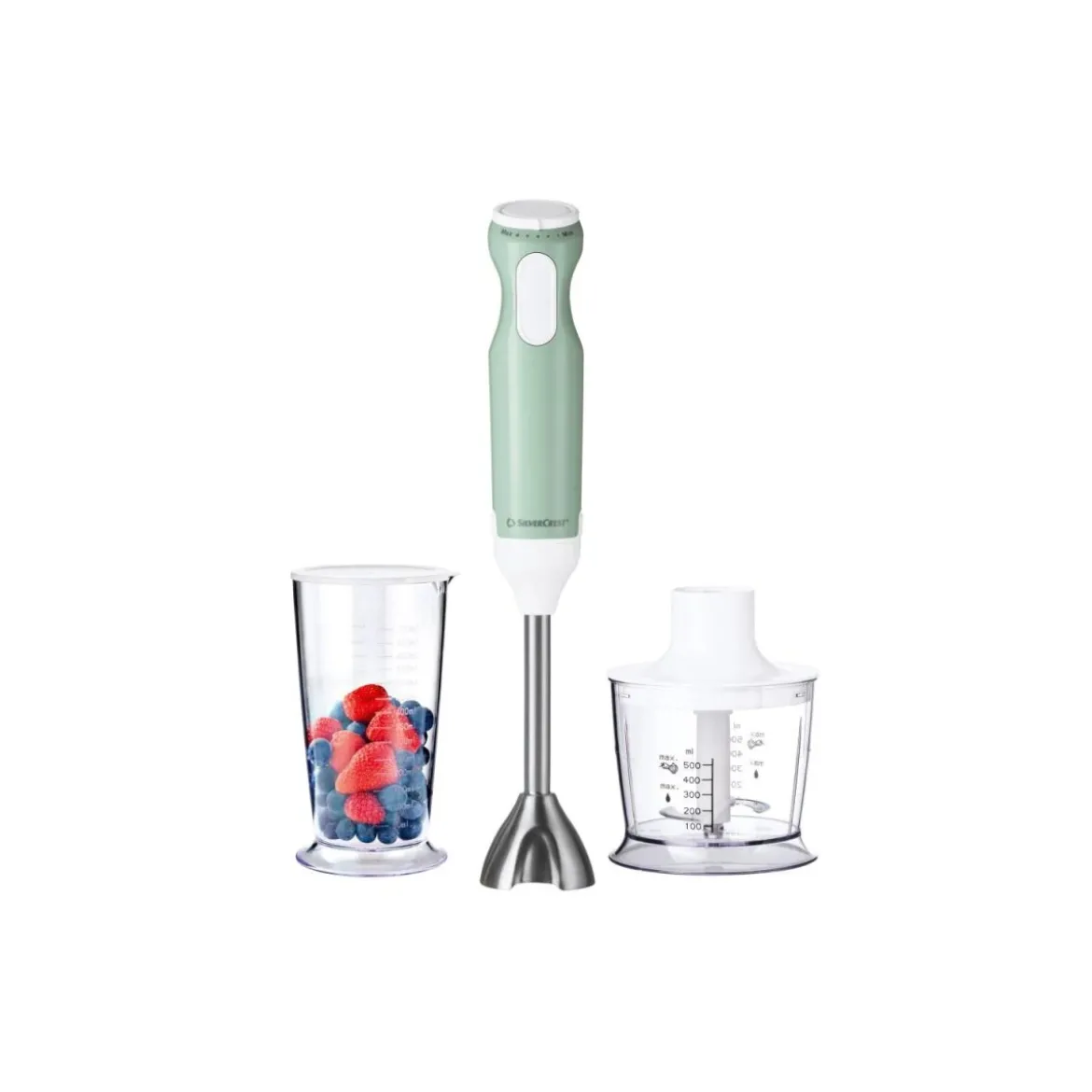 SILVERCREST® Stabmixer-Set SSMS 600 G1, 4-teilig - B-Ware