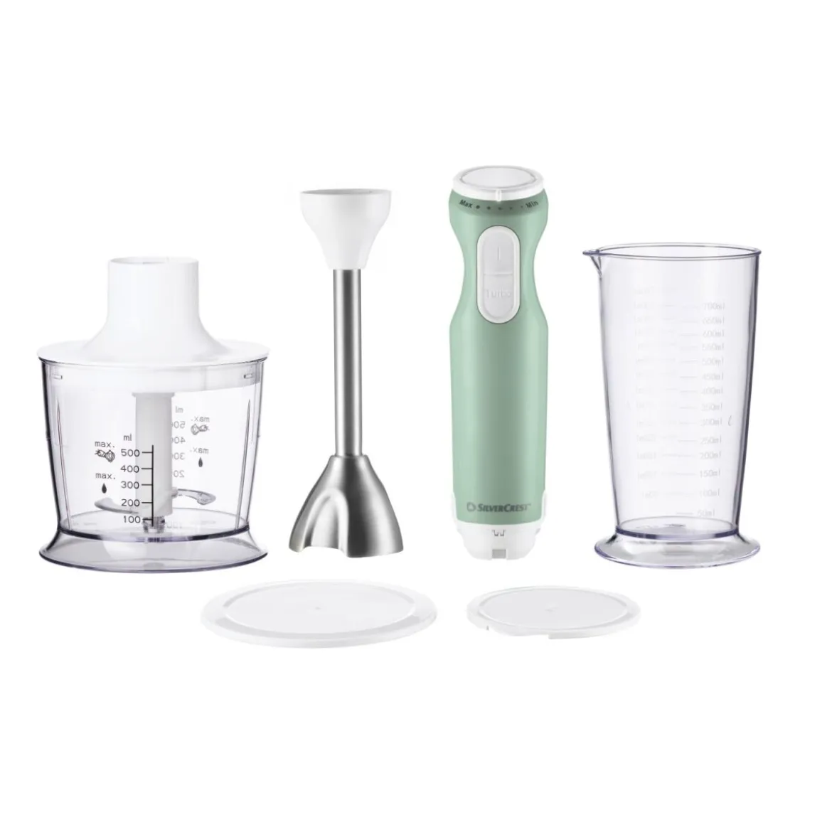 SILVERCREST® Stabmixer-Set SSMS 600 G1, 4-teilig - B-Ware