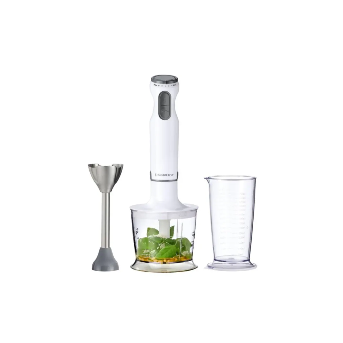 SILVERCREST® Stabmixer-Set SSMS 600 G1, 4-teilig - B-Ware