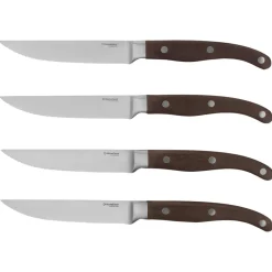 SILVERCREST® Steakmesser-Set (schwarz-braun) - B-Ware neuwertig