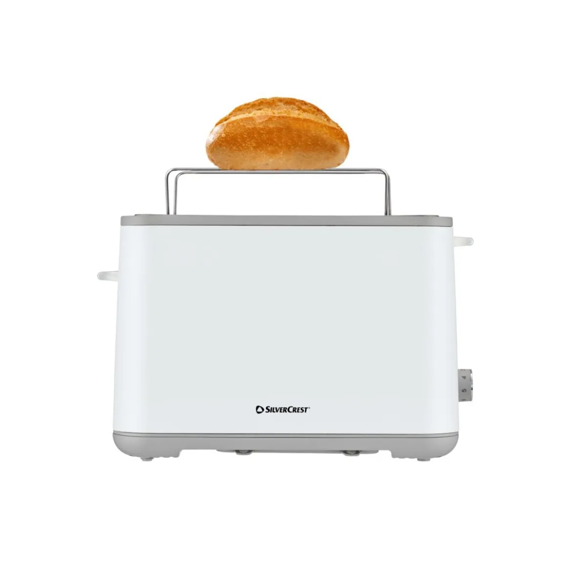 SILVERCREST® Toaster STEC 1050 B1, weiß - B-Ware neuwertig