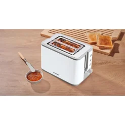 SILVERCREST® Toaster STEC 1050 B1, weiß - B-Ware neuwertig