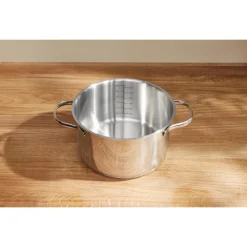 SILVERCREST® Topf-Set, 5-teilig, Edelstahl, Premium (Glasdeckel) - B-Ware sehr gut