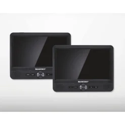 SILVERCREST® Tragbarer DVD-Player »SPDP 18 A1«, mit 2 Bildschirmen - B-Ware sehr gut
