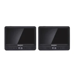 SILVERCREST® Tragbarer DVD-Player »SPDP 18 A1«, mit 2 Bildschirmen - B-Ware sehr gut