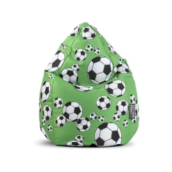 SITTING POINT Bean Bag Fußball/Kicker in klassischer Tropfenform (Kicker, 220 L) - B-Ware neuwertig